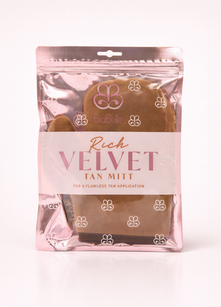 Rich Velvet Tan Mitt
