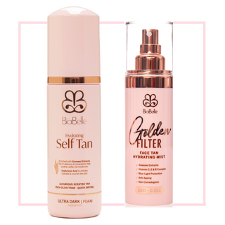Golden Filter Face Tan & Ultra Dark Foam Tan